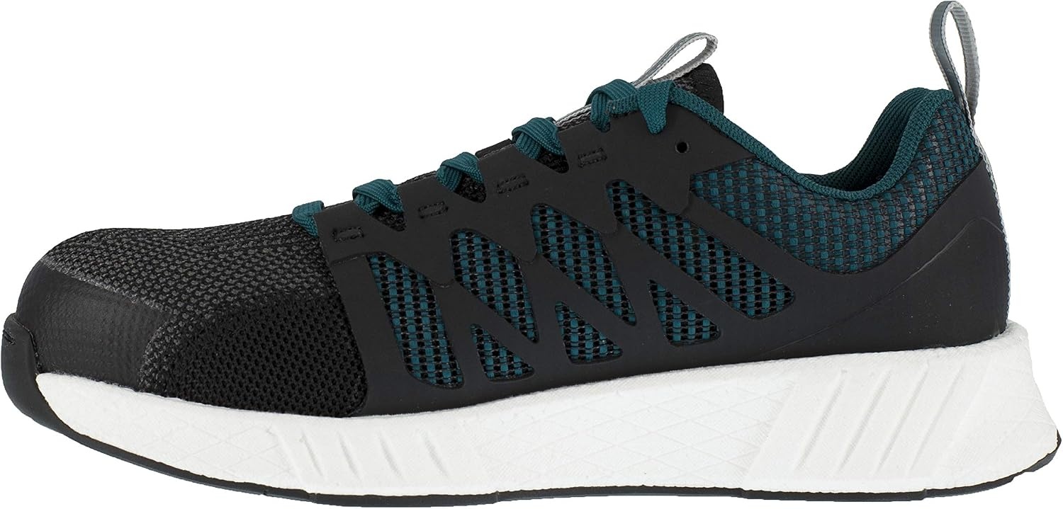 image:imageReebok Womens Rb314 Womens Fusion Flexweave Work Safety Toe Athletic Work Shoe Heritage TealHeritage Teal