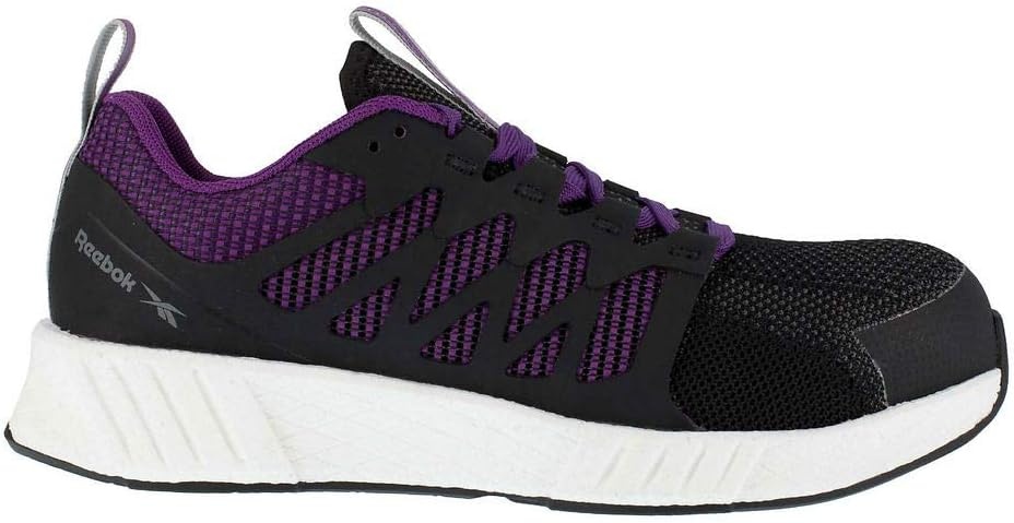 image:imageReebok Womens Rb314 Womens Fusion Flexweave Work Safety Toe Athletic Work Shoe Heritage TealPurple