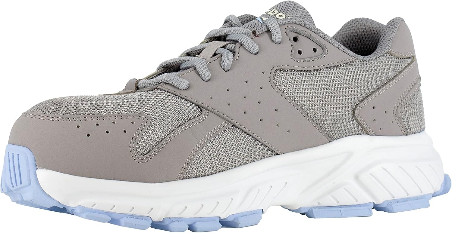 image:imageReebok Womens Rb362 Hyperium Work Construction ShoesGreyPowder Blue