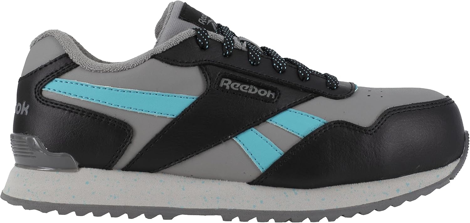 image:imageReebok Womens Rb981 Harman Composite Toe Classic Work SneakersBlackTeal