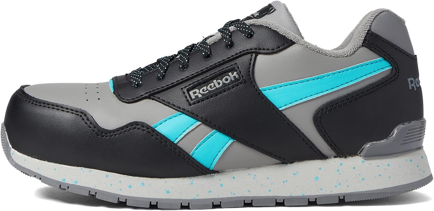 image:imageReebok Womens Rb981 Harman Composite Toe Classic Work SneakersGreyteal