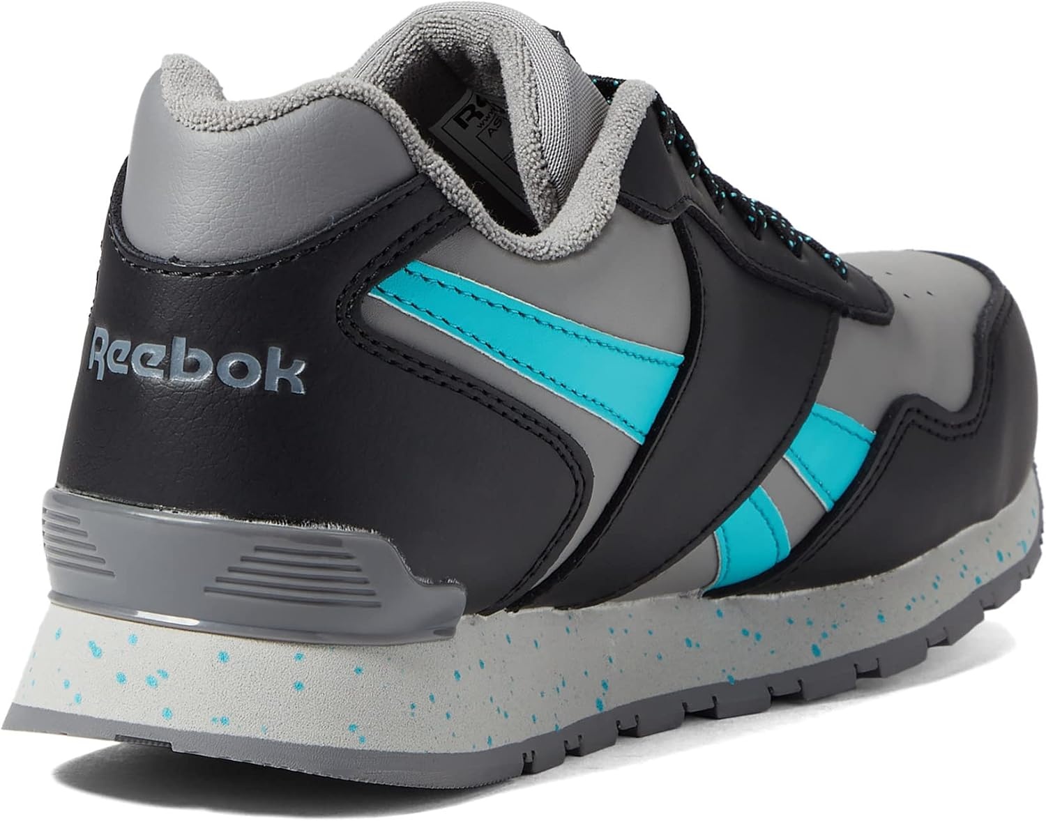 image:imageReebok Womens Rb981 Harman Composite Toe Classic Work SneakersGreyteal