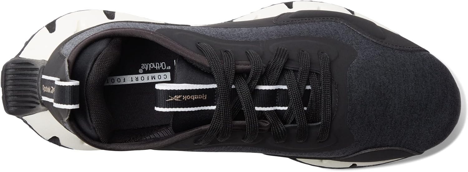 image:imageReebok Womens Zig Dynamica SneakerBlackChalkRose Gold