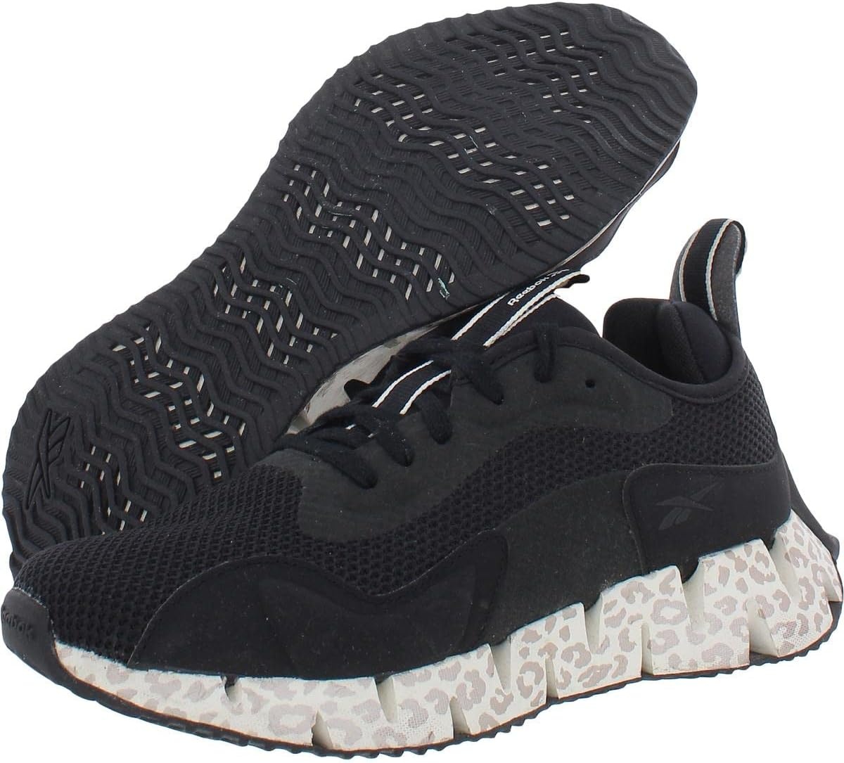 image:imageReebok Womens Zig Dynamica SneakerBlackRose GoldChalk