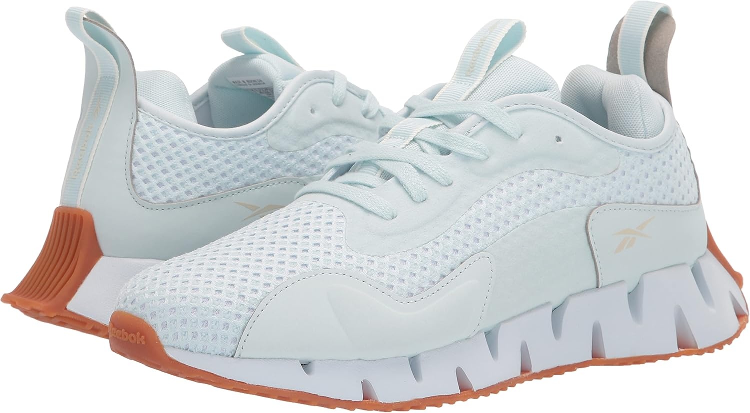 image:imageReebok Womens Zig Dynamica SneakerChalk BlueGum