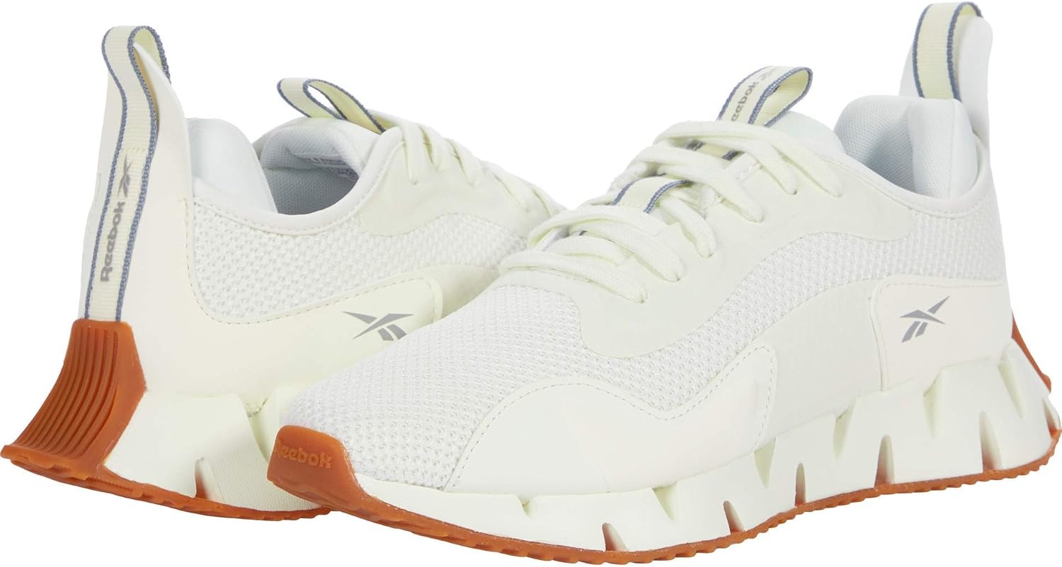 image:imageReebok Womens Zig Dynamica SneakerChalkPure GreyRubber Gum