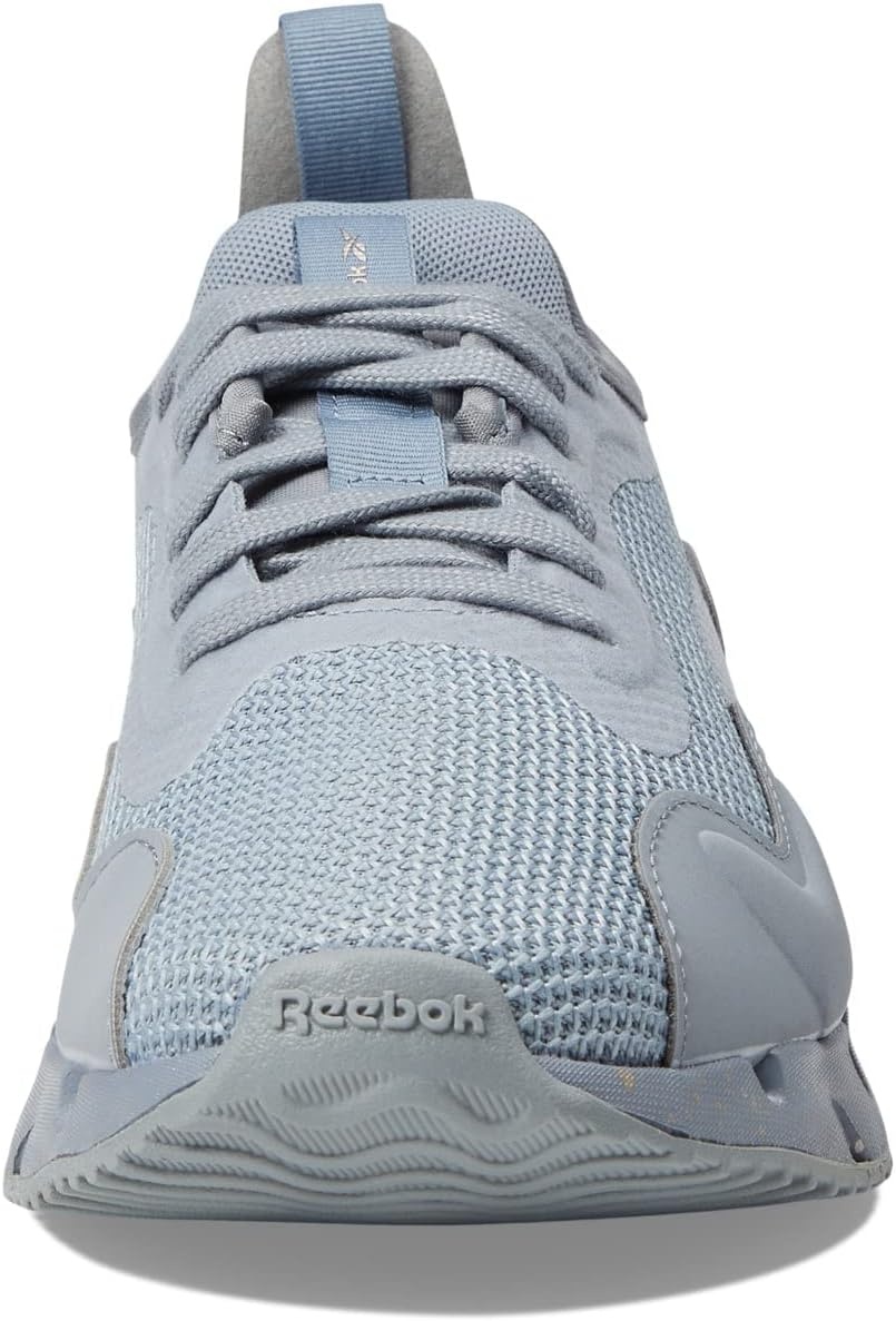 image:imageReebok Womens Zig Dynamica SneakerCold GreyRose Gold