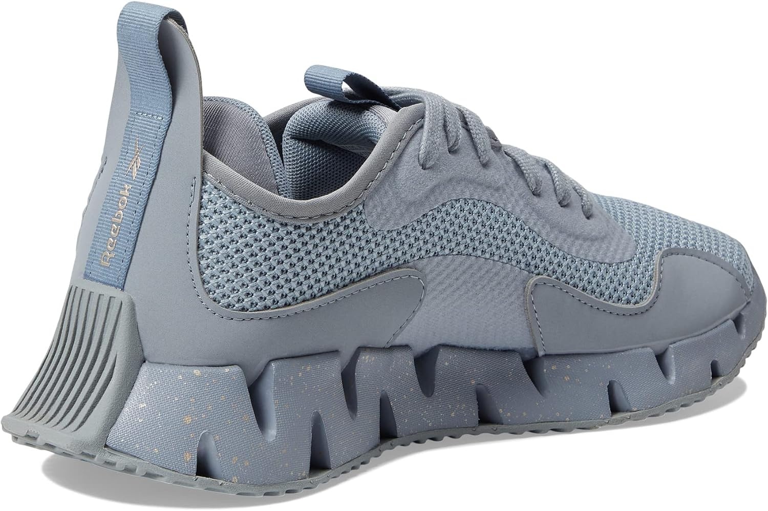 image:imageReebok Womens Zig Dynamica SneakerCold GreyRose Gold