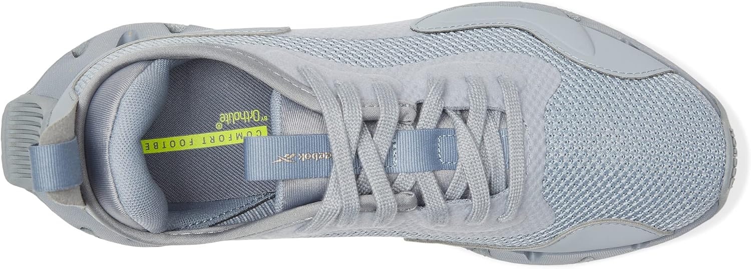 image:imageReebok Womens Zig Dynamica SneakerCold GreyRose Gold
