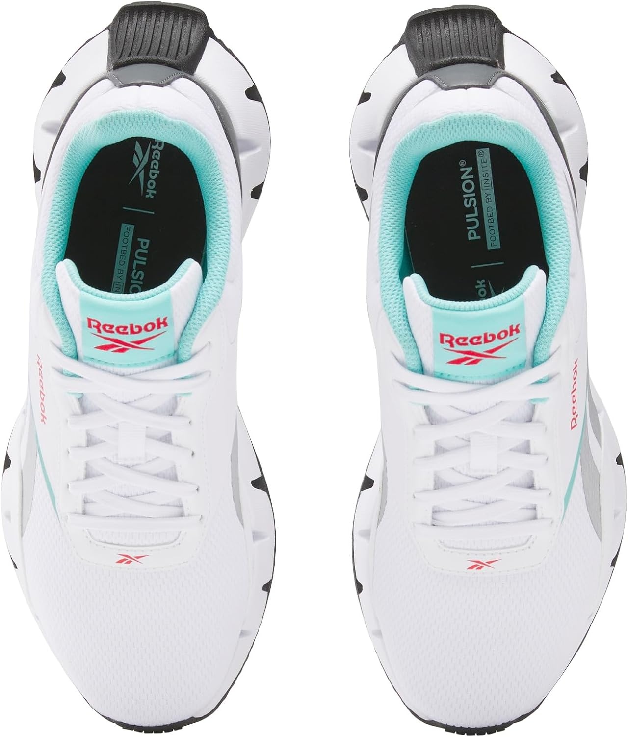 image:imageReebok Womens Zig Dynamica SneakerFootwear WhiteAi AquaGrey5
