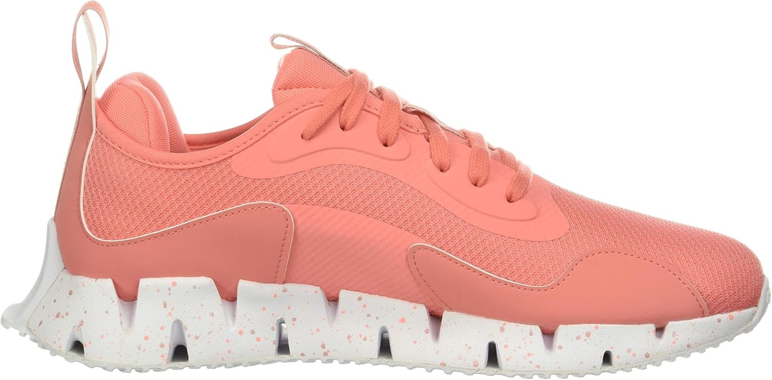 image:imageReebok Womens Zig Dynamica SneakerTwisted CoralWhiteBlush Metal