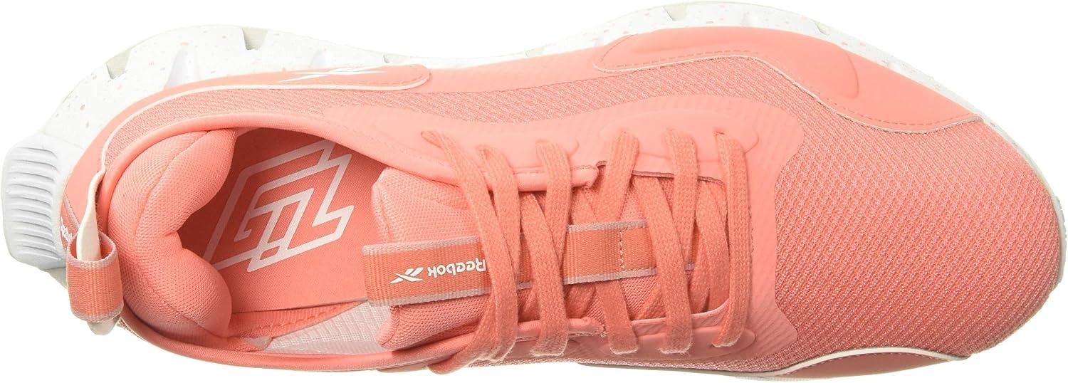 image:imageReebok Womens Zig Dynamica SneakerTwisted CoralWhiteBlush Metal
