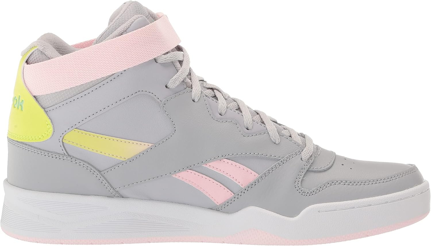 image:imageReebok Work BB4500 Work Composite Toe Womens OxfordCold GreyWhiteAcid Yellow