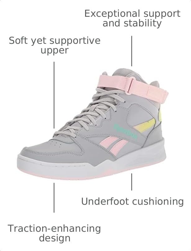 image:imageReebok Work BB4500 Work Composite Toe Womens OxfordCold GreyWhiteAcid Yellow