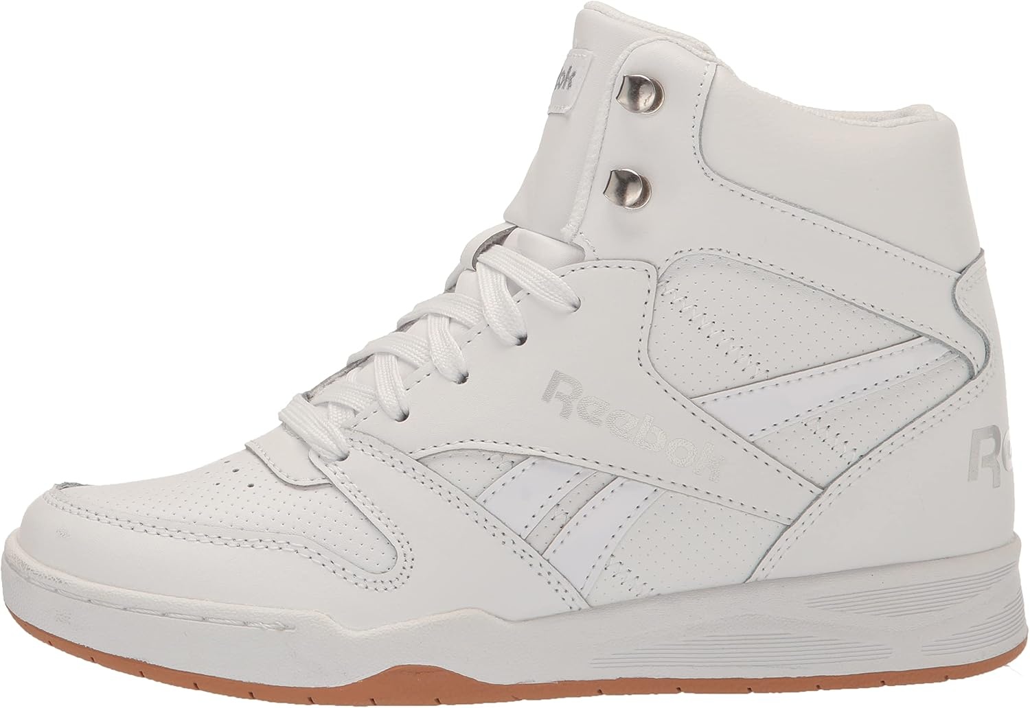 image:imageReebok Work BB4500 Work Composite Toe Womens OxfordWedge HeelWhiteSilver MetallicGum