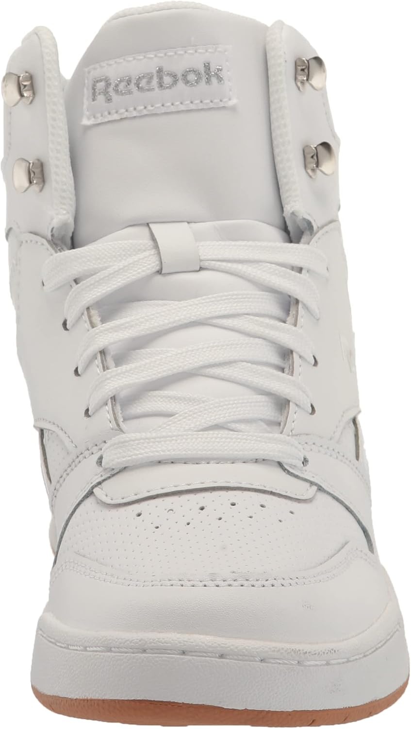 image:imageReebok Work BB4500 Work Composite Toe Womens OxfordWedge HeelWhiteSilver MetallicGum