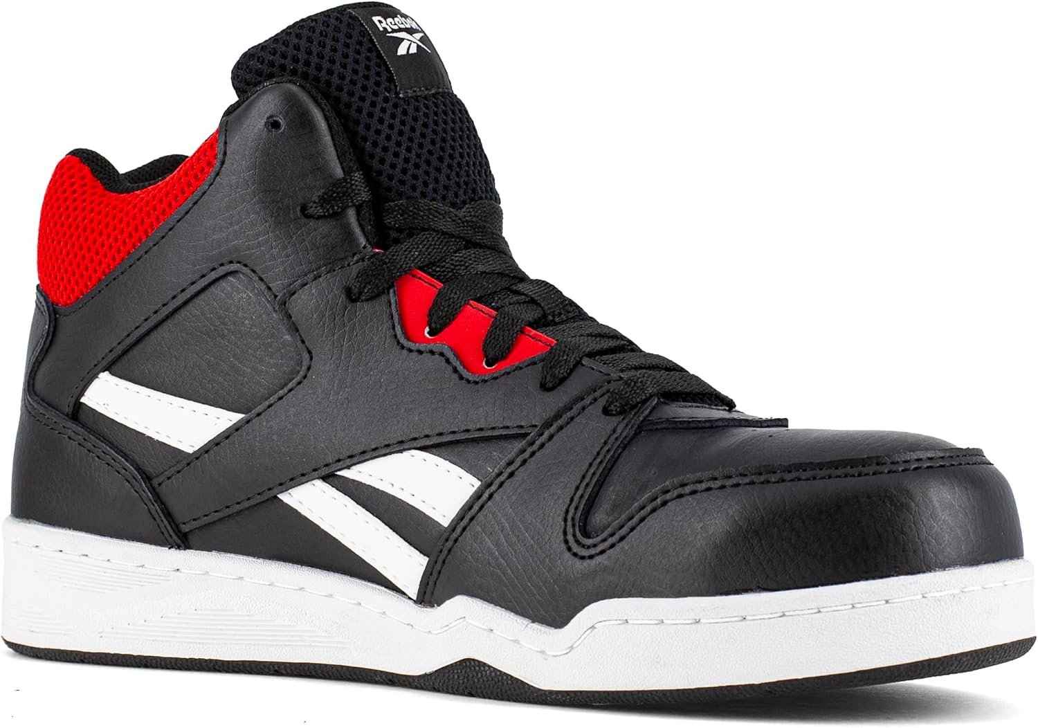 image:imageReebok Work BB4500 Work High Top SneakerBlackRed