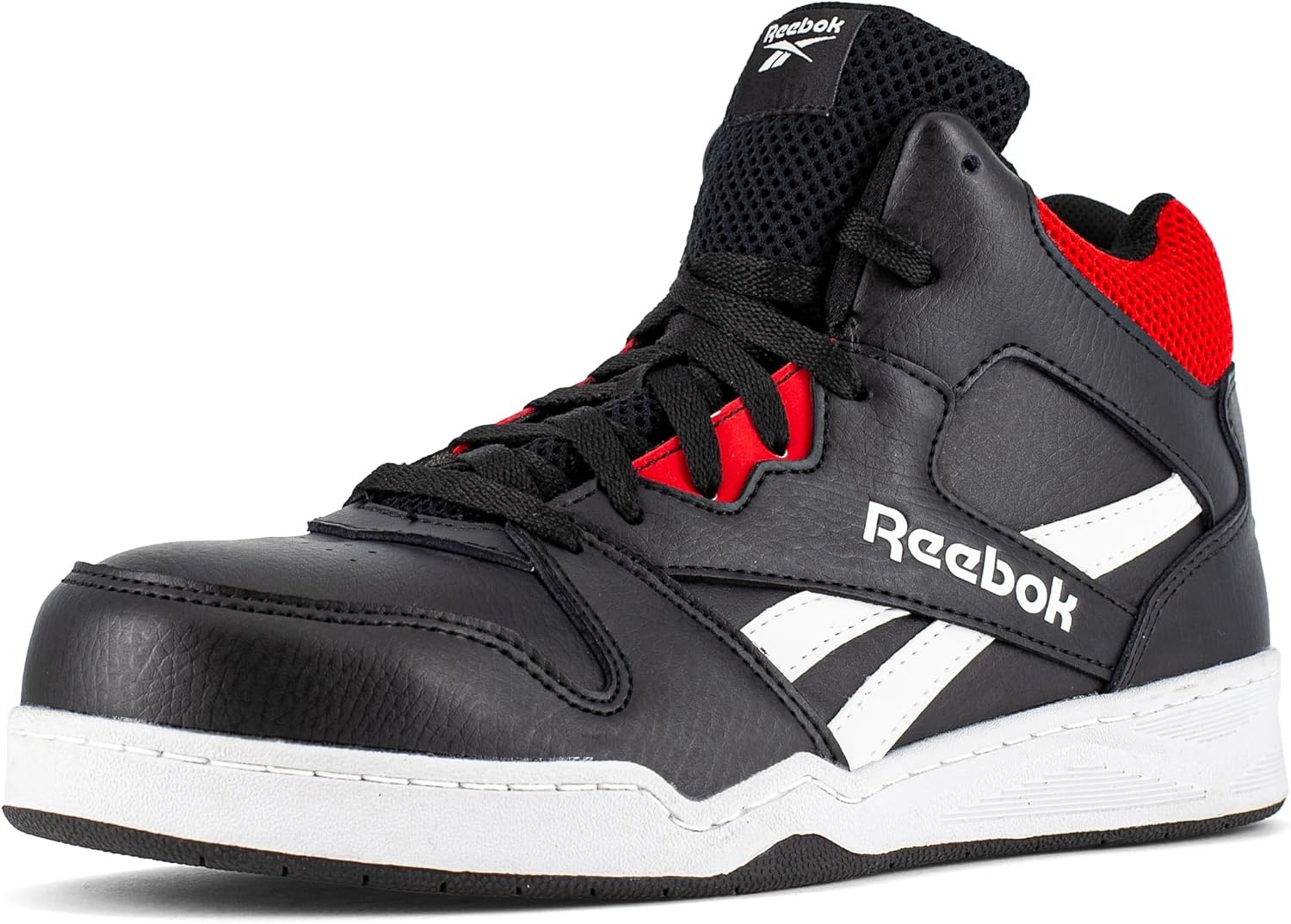 image:imageReebok Work BB4500 Work High Top SneakerBlackred