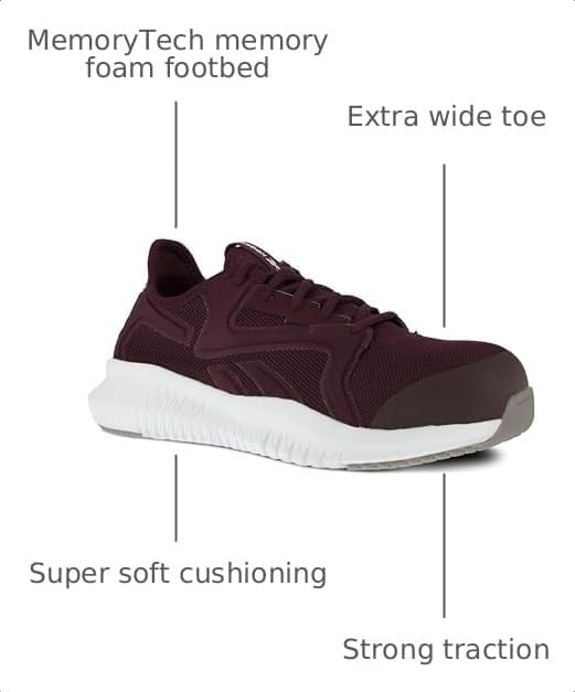 image:imageReebok Work Flexagon 30 Work Comp Toe Womens OxfordBurgundy