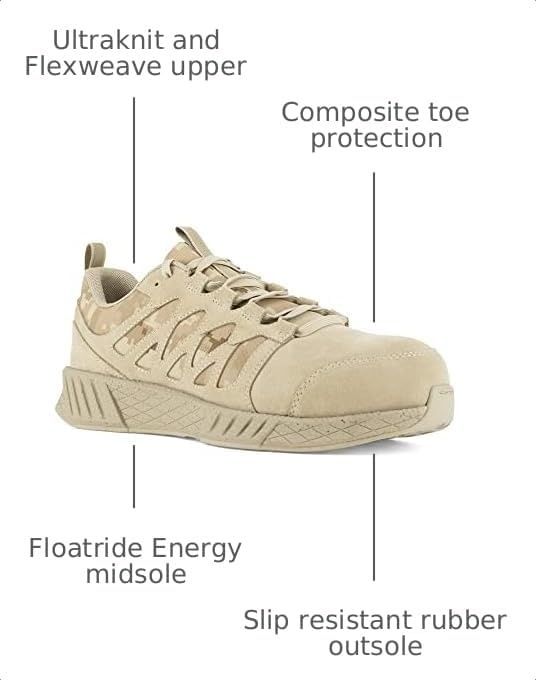 image:imageReebok Work Floatride Energy Tactical EH Comp ToeDesert Tan