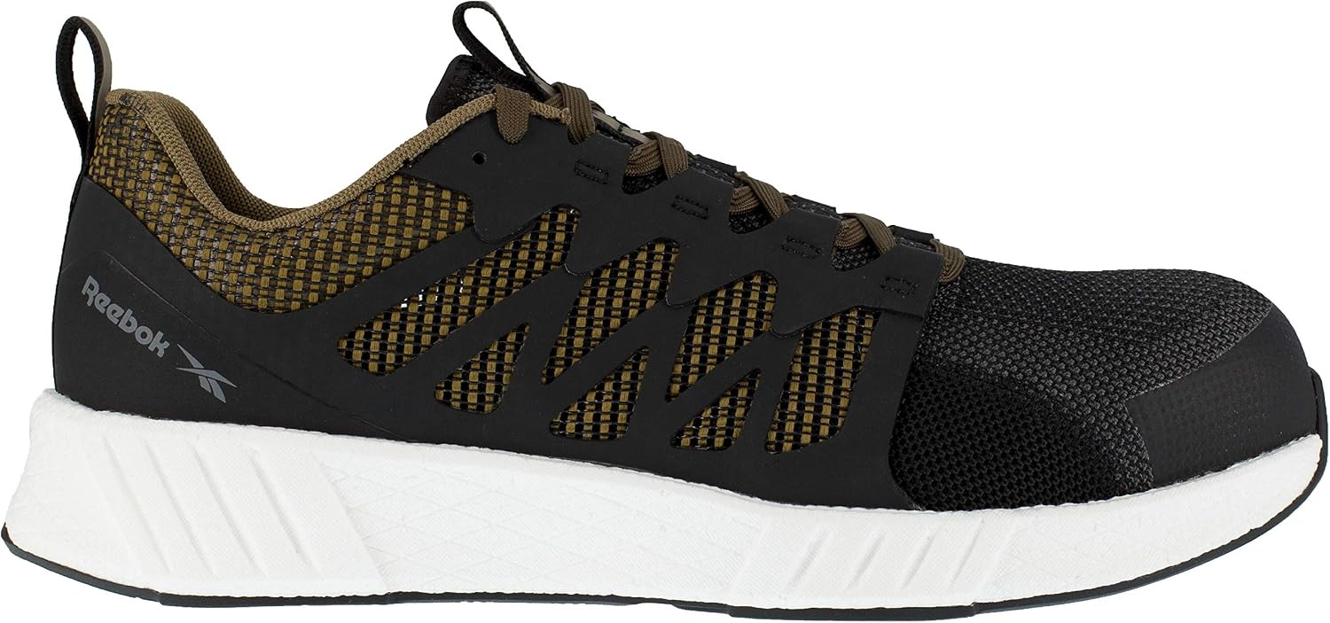 image:imageReebok Work Fusion Flexweave Work CTESD Mens OxfordBlack and Khaki Brown