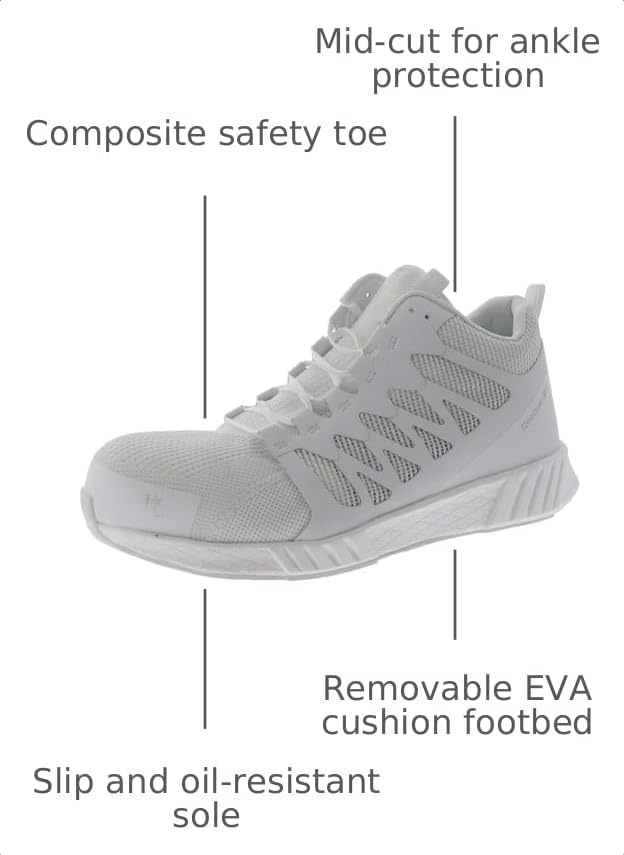 image:imageReebok Work Fusion Formidable Work Comp Toe Mid Mens OxfordWhite