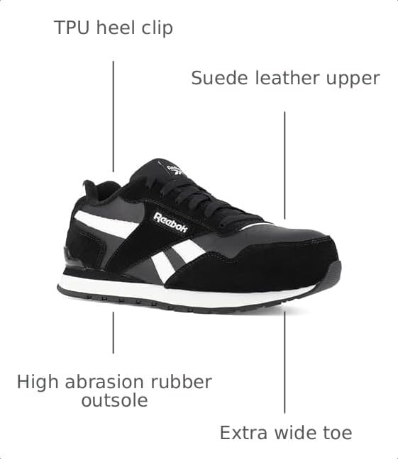 image:imageReebok Work Harman Work SD Comp Toe Sneaker BlackWhiteBlack White
