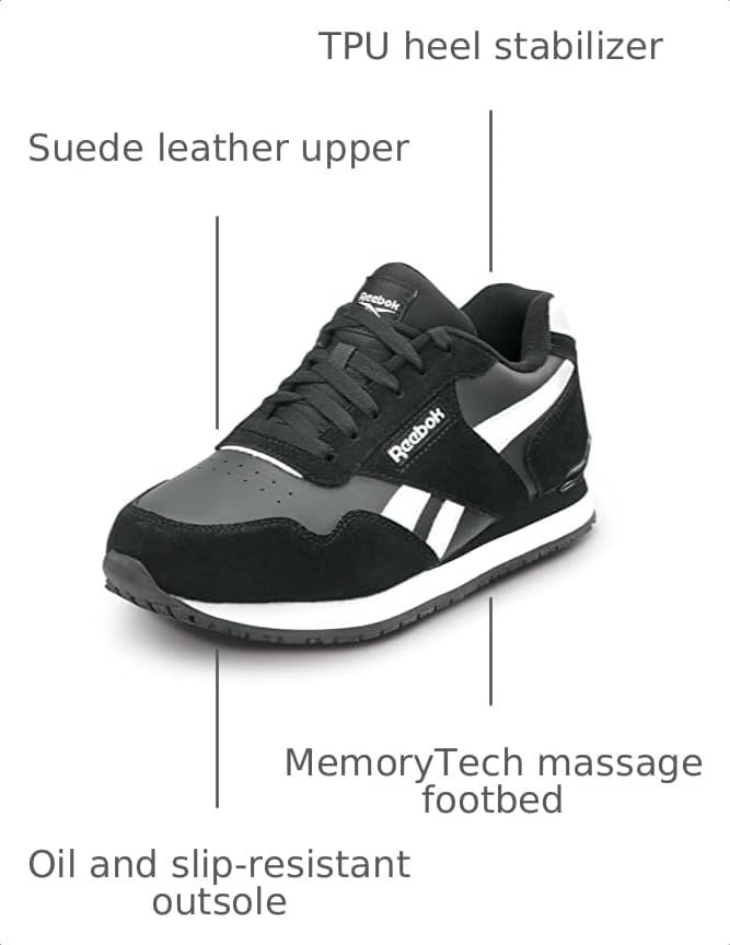 image:imageReebok Work Harman Work SD Comp Toe Sneaker BlackWhiteBlackWhite