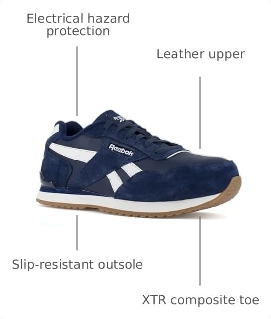 image:imageReebok Work Harman Work SD Comp Toe Sneaker BlackWhiteNavy