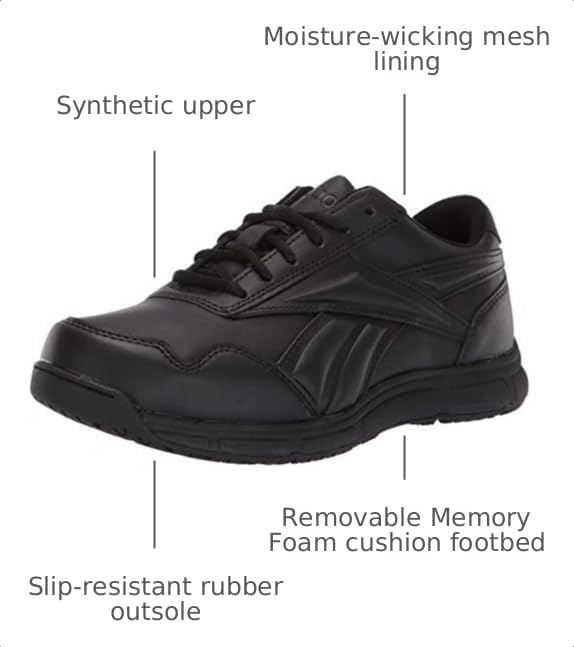 image:imageReebok Work Jorie LT Womens Oxford 9 BM US BlackBlack