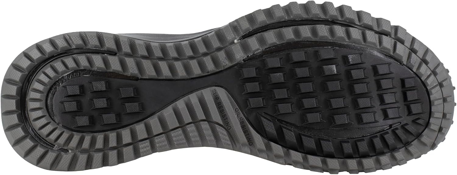 image:imageReebok Work Mens All Terrain Slip Resistant Steel Toe Work Safety Shoes Casual BlackBlack and Red