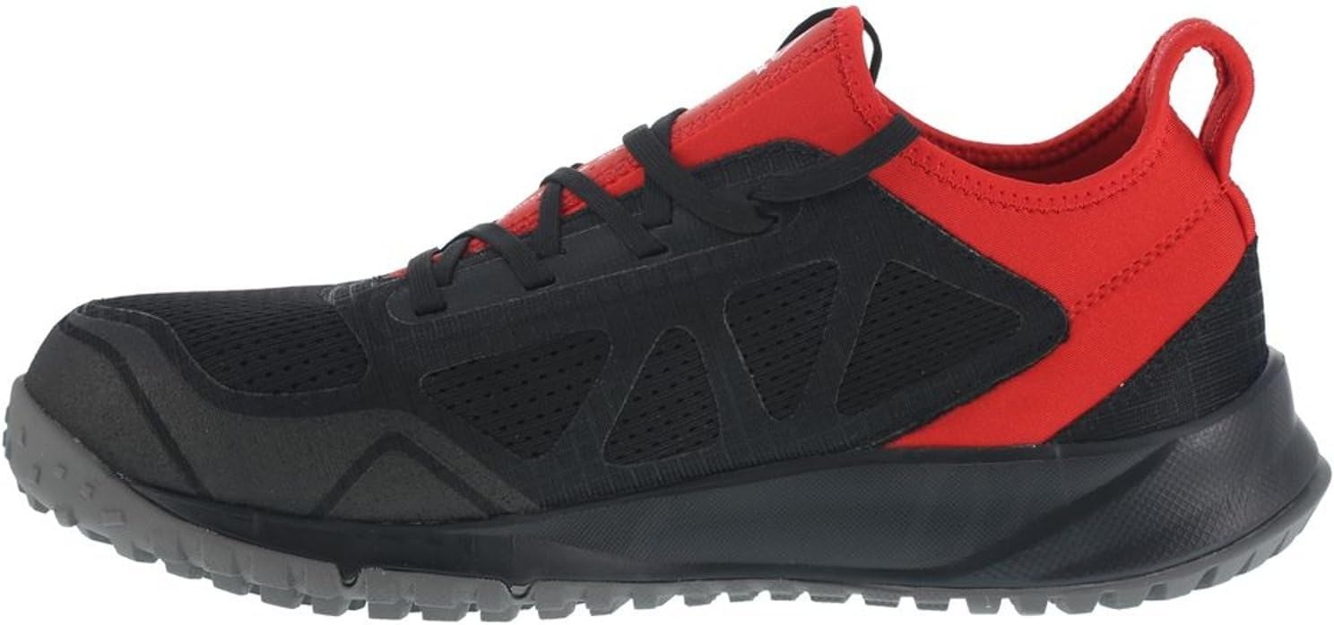 image:imageReebok Work Mens All Terrain Slip Resistant Steel Toe Work Safety Shoes Casual BlackBlackRed