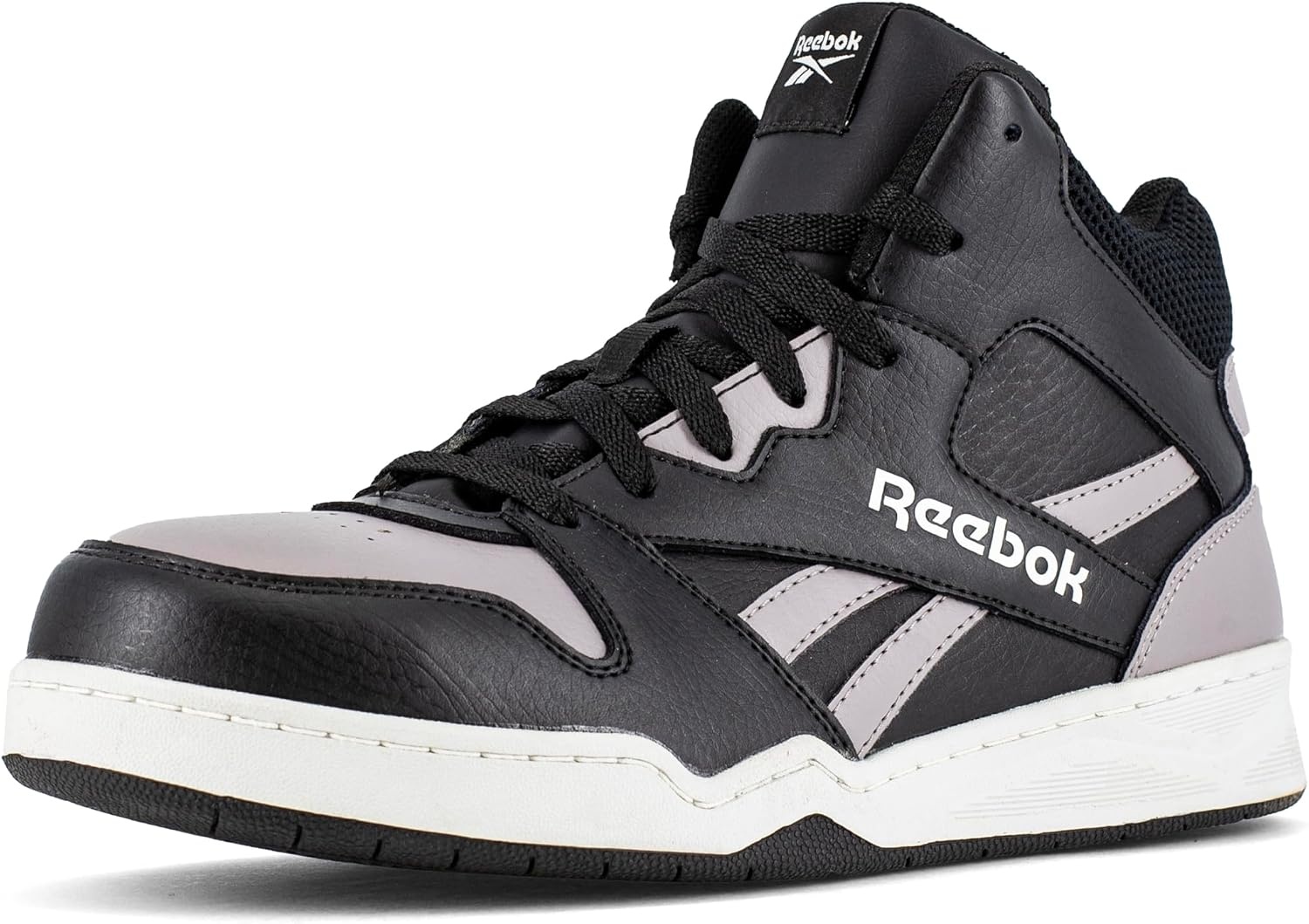 image:imageReebok Work Mens Bb4500 Slip Resistant Composite Toe WorkDuty GreyBlackGrey