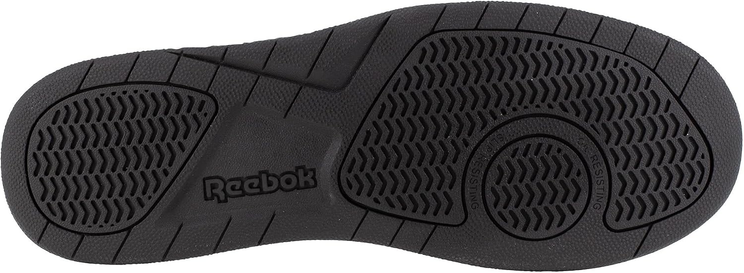 image:imageReebok Work Mens Bb4500 Slip Resistant Composite Toe WorkDuty GreyBlackGrey