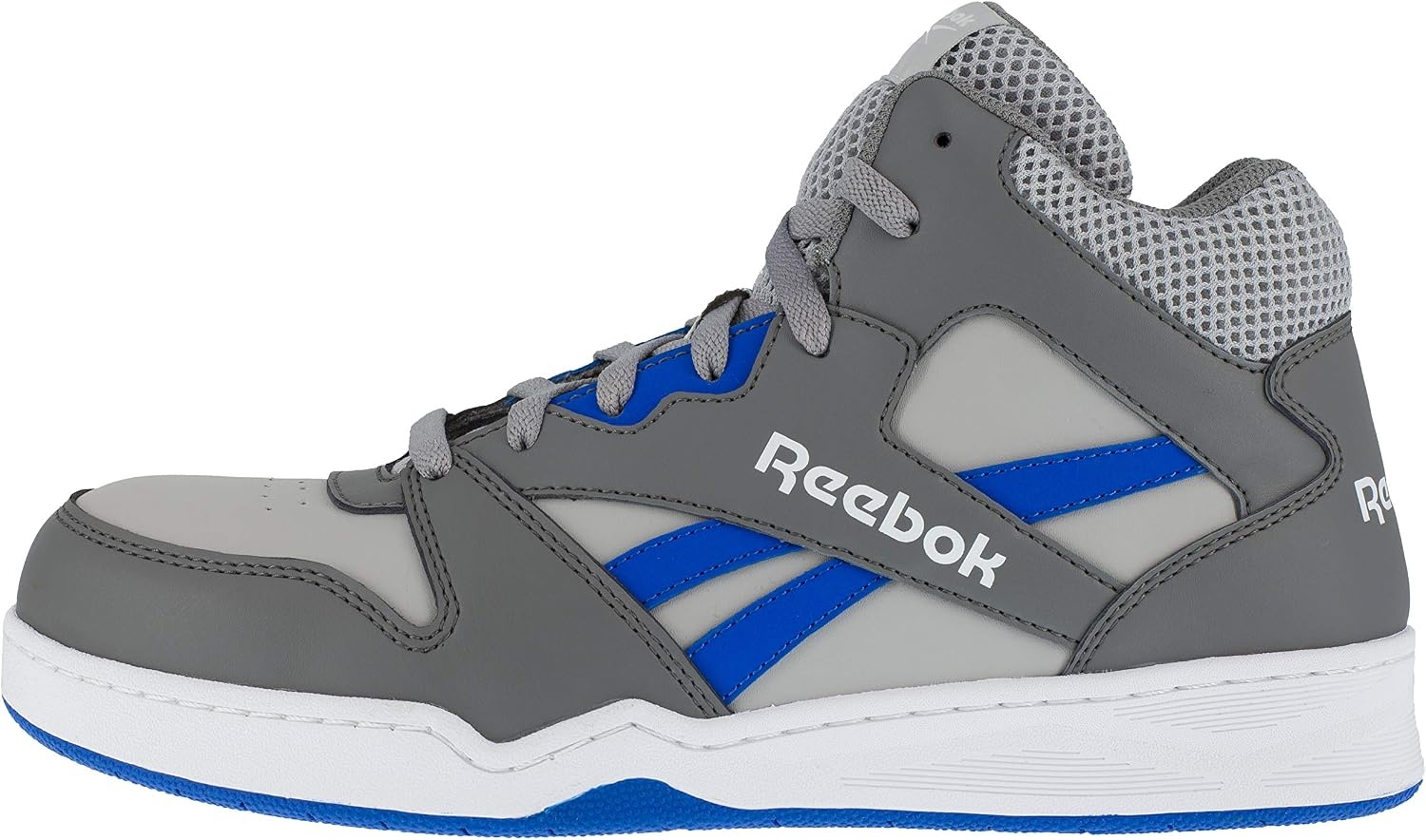 image:imageReebok Work Mens Bb4500 Slip Resistant Composite Toe WorkDuty GreyBlueGrey