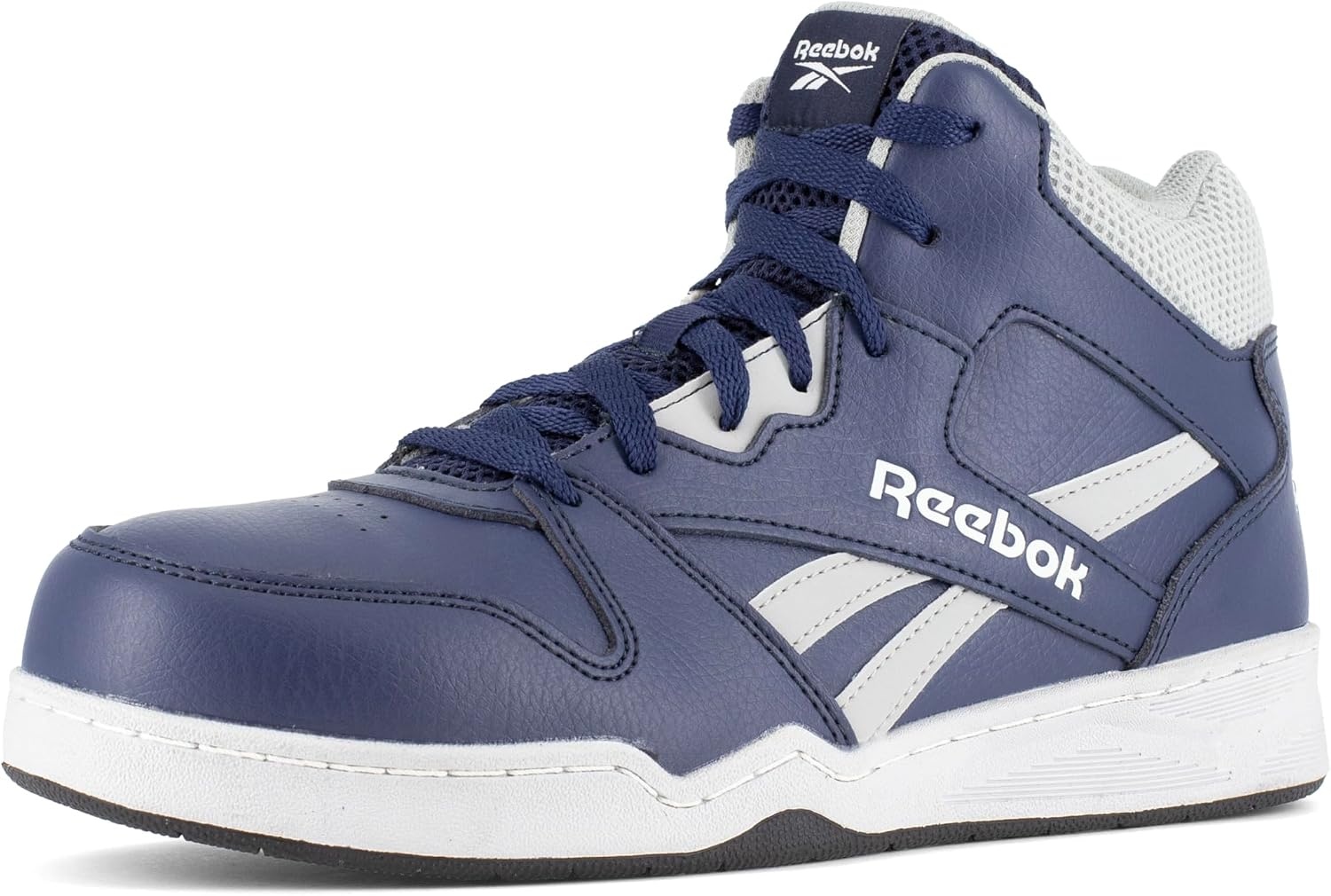 image:imageReebok Work Mens Bb4500 Slip Resistant Composite Toe WorkDuty GreyNavy