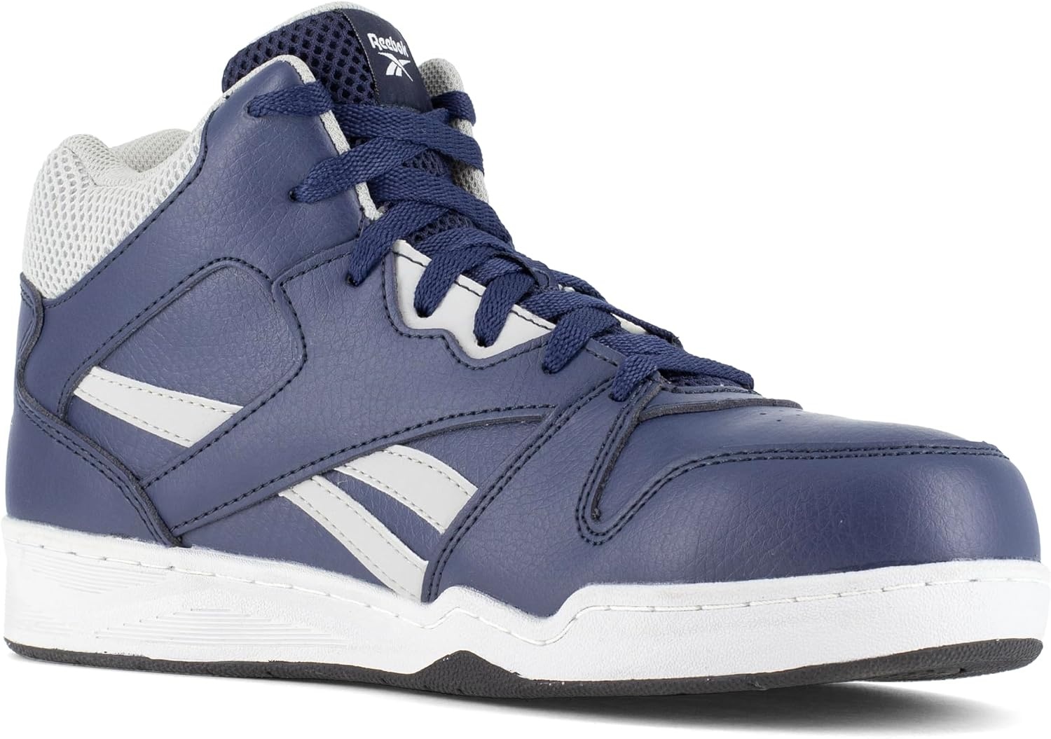 image:imageReebok Work Mens Bb4500 Slip Resistant Composite Toe WorkDuty GreyNavy