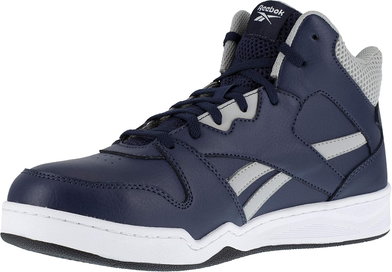 image:imageReebok Work Mens Bb4500 Slip Resistant Composite Toe WorkDuty GreyNavy