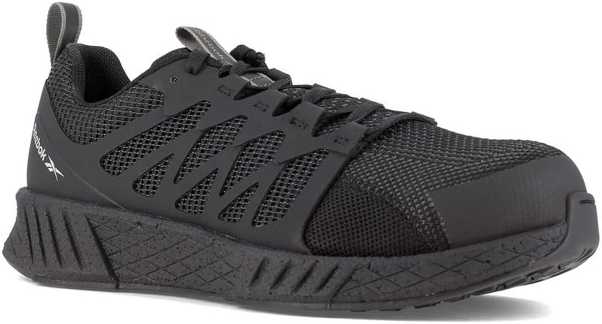 image:imageReebok Work Mens Fusion Flexweave Slip Resistant Composite Toe WorkDuty BlackBlack