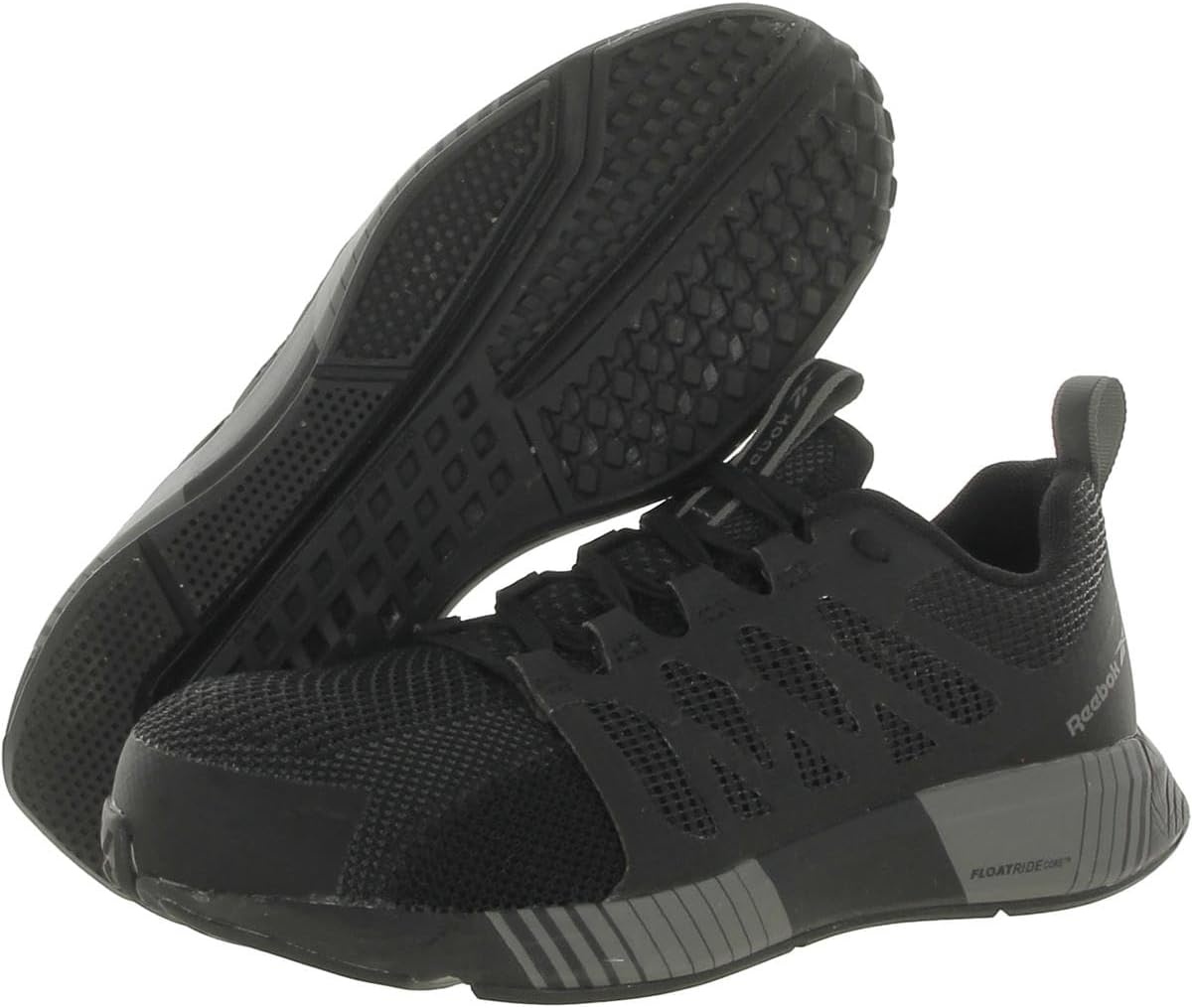 image:imageReebok Work Mens Fusion Flexweave Slip Resistant Composite Toe WorkDuty BlackBlackWhite