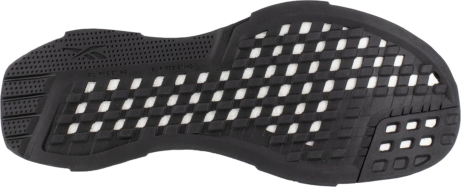 image:imageReebok Work Mens Fusion Flexweave Slip Resistant Composite Toe WorkDuty BlackGrey