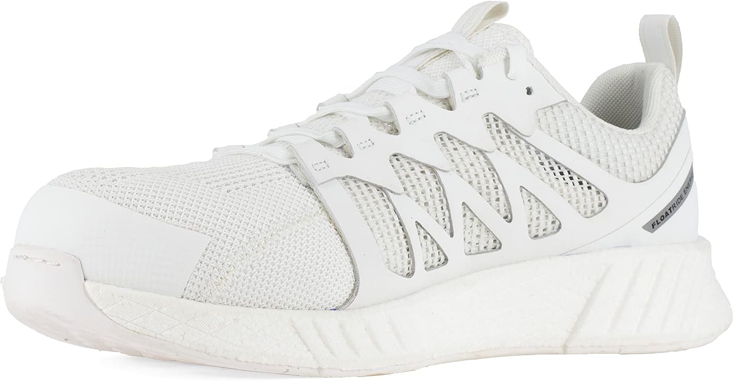 image:imageReebok Work Mens Fusion Flexweave Slip Resistant Composite Toe WorkDuty BlackWhite