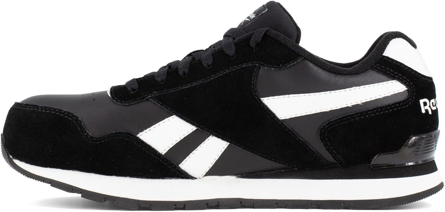 image:imageReebok Work Mens Harman Composite Toe Classic WorkDuty BlackBlack and White