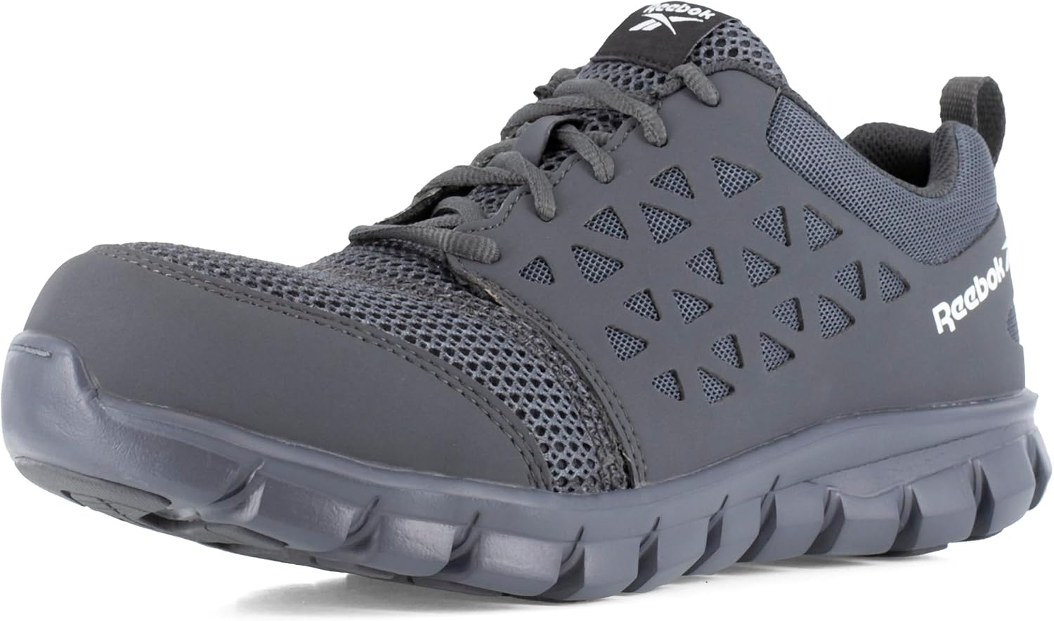 image:imageReebok Work Mens Rb4015 Sublite Athletic Soft Toe Work ShoesGrey