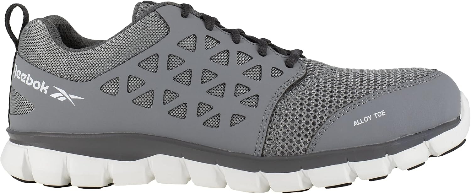 image:imageReebok Work Mens Rb4015 Sublite Athletic Soft Toe Work ShoesGreywhite
