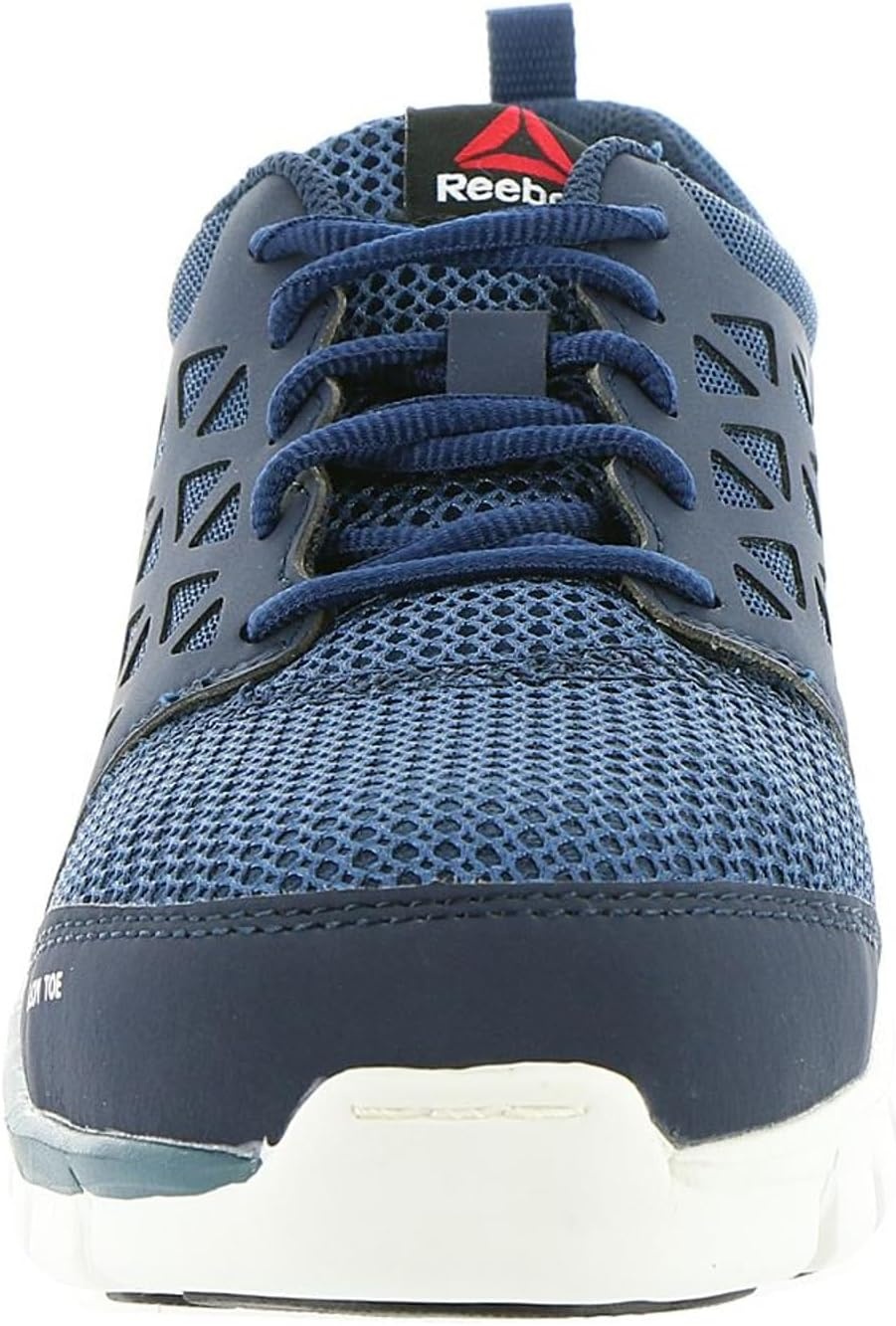 image:imageReebok Work Mens Sublite Slip Resistant Steel Toe WorkDuty WhiteNavy
