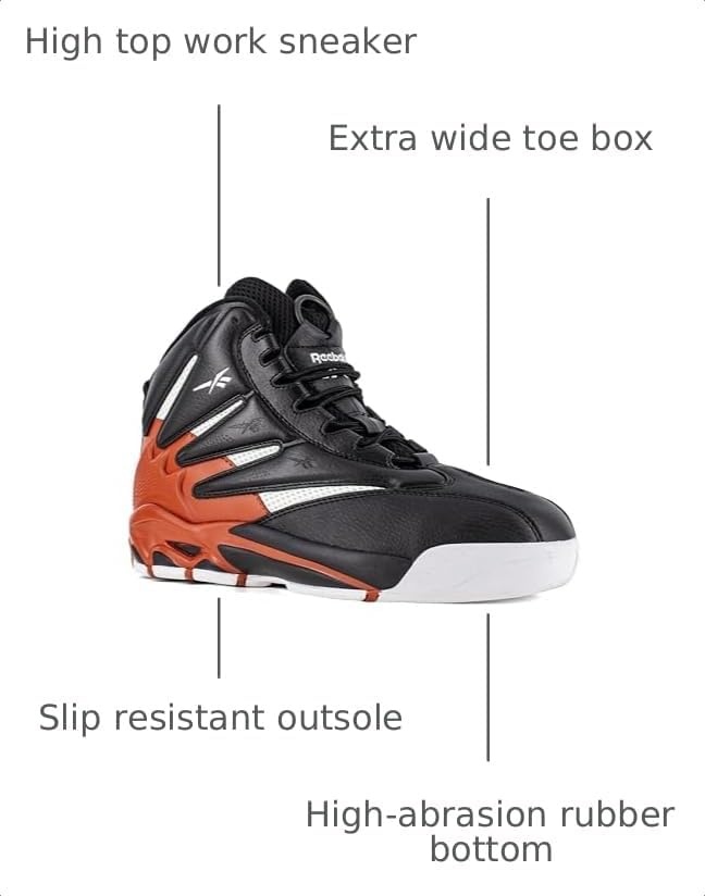 image:imageReebok Work Mens The Blast Work Black Composite Toe Boots