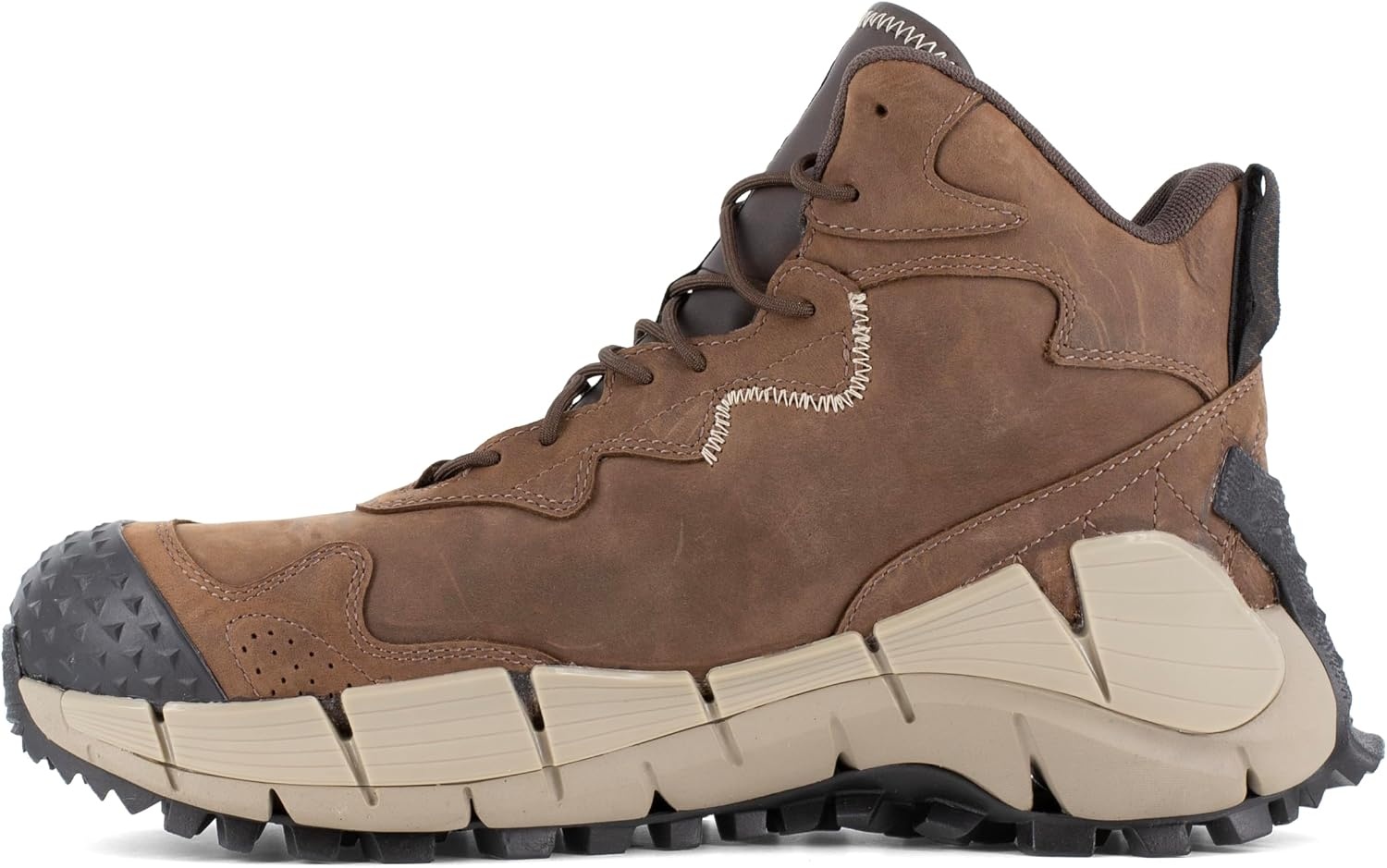 image:imageReebok Work Mens Zig Kinetica Edge II Brown Electrical Hazard Composite Toe BootsBrown