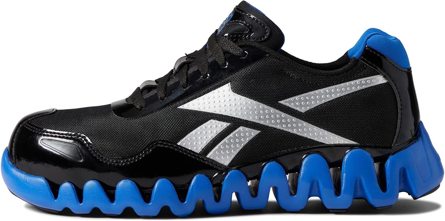 image:imageReebok Work Mens Zig Pulse Work EH Comp Toe Athletic Work ShoeBlackBlue