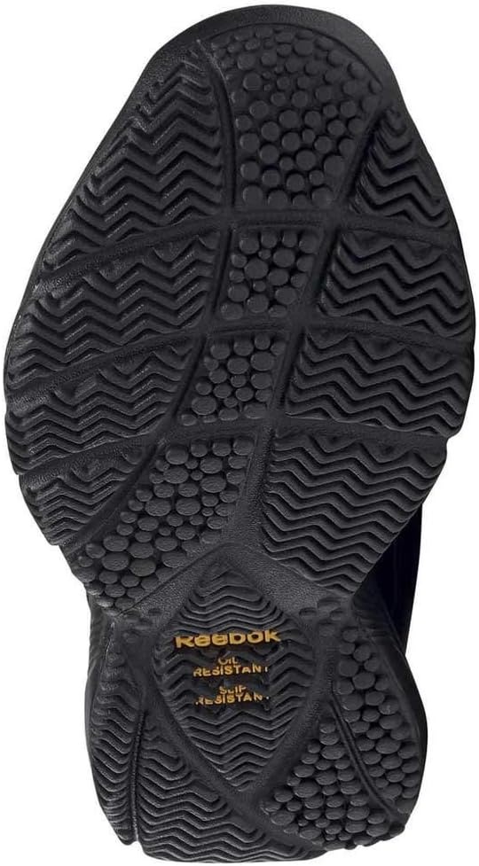 image:imageReebok Work N Cushion Non Slip Work Shoes for Men Black or White Safety SneakersBlack Cold Grey Black